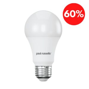 10x Pack LED Frosted GLS 12W=100W Cool White 4000K ES E27 Edison Screw Bulbs [10 Bulbs]