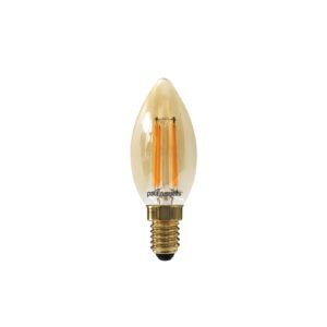 LED Dimmable Filament Candle 4.5W (40w), SES/E14, 423 Lumens, Extra Warm White(2200K), 240V