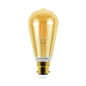 LED Dimmable Filament ST64 7W (60w), BC/B22, 725 Lumens, Extra Warm White(2200K), 240V