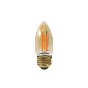 LED Dimmable Filament Candle 4.5W (40w), ES/E27, 423 Lumens, Extra Warm White(2200K), 240V