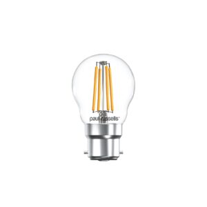LED Filament Dimmable Golf 4.5W=40W Warm White Bayonet Cap BC B22 Bulbs