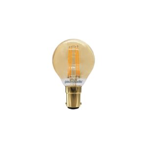 LED Filament Dimmable Golf 4.5W=40W Extra Warm White Small Bayonet Cap SBC B15 Bulbs