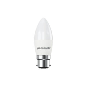 LED Dimmable Candle 5.5W=40W Cool White Bayonet Cap BC B22 Bulbs