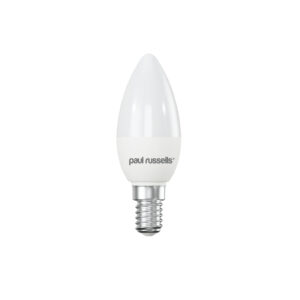 LED Dimmable Candle 5.5W=40W Warm White Edison Screw SES E14 Bulbs