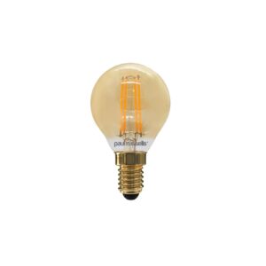LED Filament Golf Ball 4.5W=35W Extra Warm White Amber 2200K SES E14 Small Edison Screw Bulbs