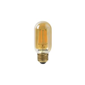 LED Filament T45 4.5W=35W Amber ES E27 Edison Screw Cap Bulb