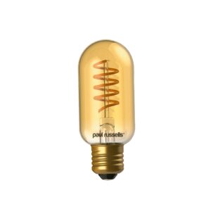 LED Filament Spiral T45 4W=25w Extra Warm White (AMBER) ES E27 Edison Screw Decorative Bulbs