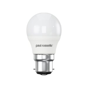 LED Golf Ball 3W=25W Cool White Bayonet Cap BC B22 Bulbs