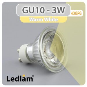 GU10 LED Spot Light 3W COB 400SPG