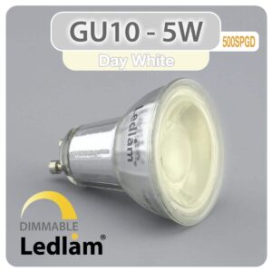 GU10 LED Spot Light 5W 500SPGD - dimmable