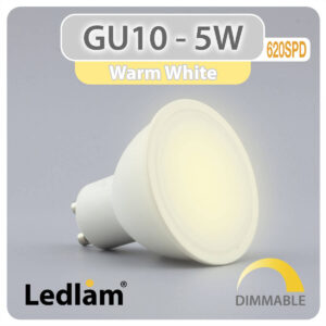 GU10 LED Spot Light 5W 620SPD dimmable