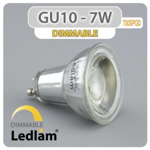 GU10 Dimmable LED Spot Light 7W 700SPGD