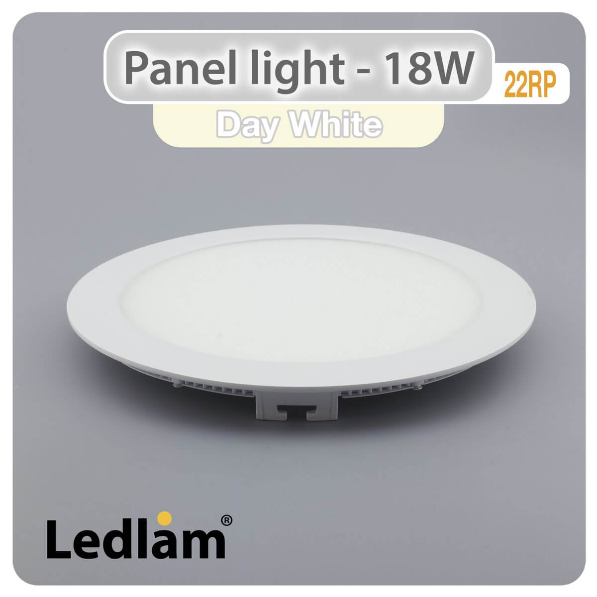 LED Panel Light 18W Round 22RP