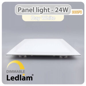 LED Panel Light 24W Square 3030SPD - dimmable