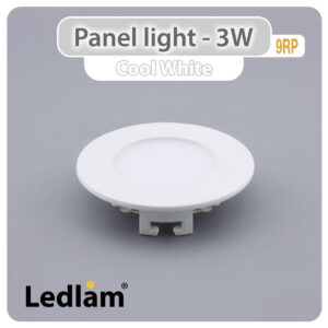 LED Panel Light 3W Round 9RP