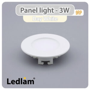 LED Panel Light 3W Round 9RP