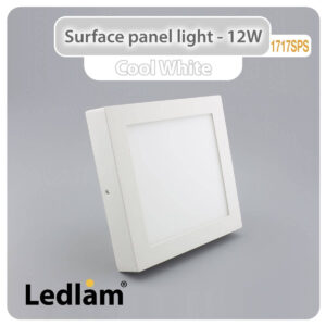 LED Surface Panel Light 12W Square 1717SPS