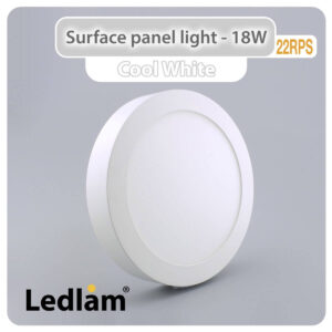 LED Surface Panel Light 18W Round 22RPS