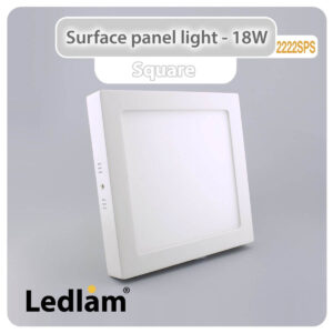 LED Surface Panel Light 18W Square 2222SPS