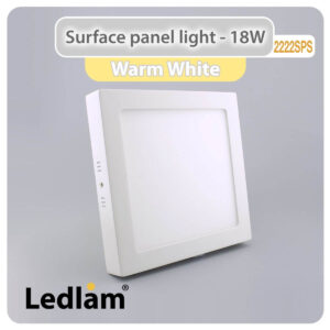 LED Surface Panel Light 18W Square 2222SPS