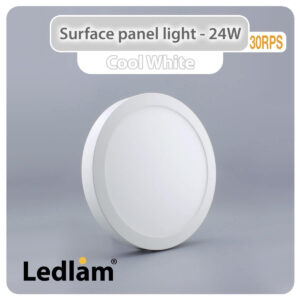 LED Surface Panel Light 24W Round 30RPS