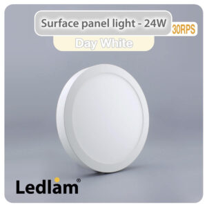 LED Surface Panel Light 24W Round 30RPS