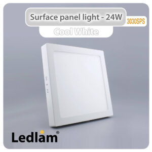 LED Surface Panel Light 24W Square 3030SPS