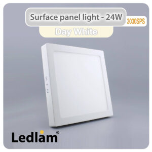 LED Surface Panel Light 24W Square 3030SPS