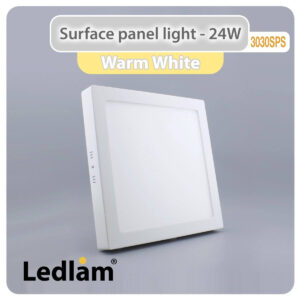 LED Surface Panel Light 24W Square 3030SPS