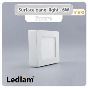 LED Surface Panel Light 6W Square 1212SPS