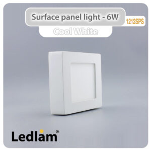 LED Surface Panel Light 6W Square 1212SPS