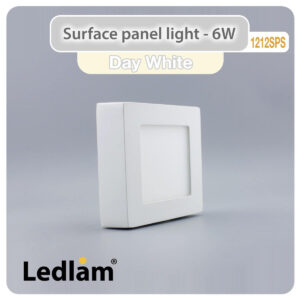 LED Surface Panel Light 6W Square 1212SPS