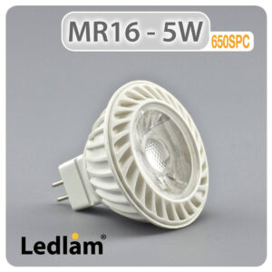MR16 (GU5.3) 650SPC 5W 12V COB LED Spot Light