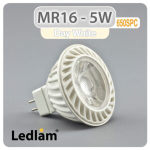 MR16 (GU5.3) 650SPC 5W 12V COB LED Spot Light