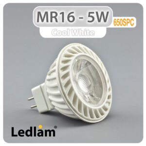 MR16 (GU5.3) 650SPC 5W 12V COB LED Spot Light