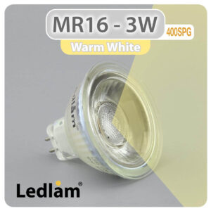 MR16 GU5.3 LED Spot Light 3W 12V 400SPG