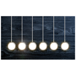 Eagle Warm White 12V Set of 6 Puck/Under Counter Lights