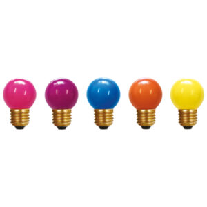 Girard Sudron Coloured Golf ball Kit x 5 LED 1W E27